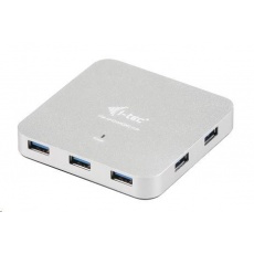 iTec USB 3.0 Hub 7-Port Metal s napájecím adaptérem iTec USB 3.0 Hub 7-Port Metal s napájecím adaptérem