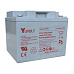 Baterie - YUVOLT Y38-12FR (12V; 38Ah; závit M5; životnost 3-5let)
