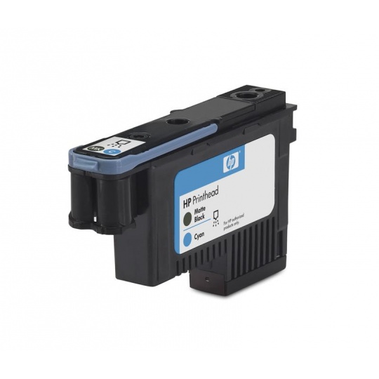 HP 70 Black matte + Cyan DJ Printhead, C9404A