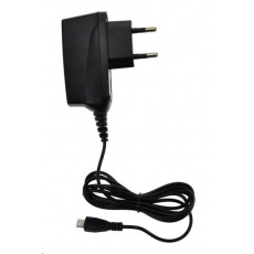 Solight USB nabíjecí adaptér, kabel microUSB, 1500mA, AC 230V, černý Solight USB nabíjecí adaptér, kabel microUSB, 1500mA, AC 230V, černý
