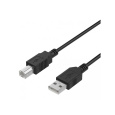 WG Datový kabel USB-A (male) to USB-B (male)  3m / black