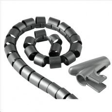 Hama trubica pre vedenie káblov, 2,5 m, 20 mm, strieborná Hama trubica pre vedenie káblov, 2,5 m, 20 mm, strieborná