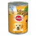 Konz.PEDIGREE Jun. s kurecim masem v zele 400g