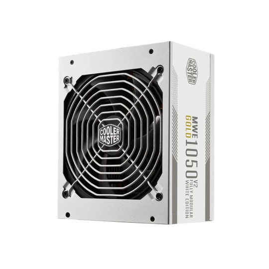 Cooler Master zdroj 1050W MWE Gold, 140mm, Plně modulární, 80+ Gold, ATX 3.1, bílá