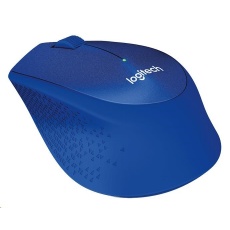 Logitech Wireless Mouse M330 Silent Plus, blue