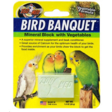 ZMD mineral.blok Bird Banquet zelenina S ZMD mineral.blok Bird Banquet zelenina S