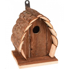 Ptaci budka GUIDO prirodni drevo 13x13x17CM Ptaci budka GUIDO prirodni drevo 13x13x17CM