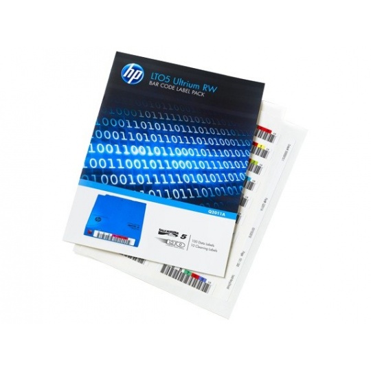 HP LTO-5 Ultrium Bar WORM Code Label Pack, Q2012A