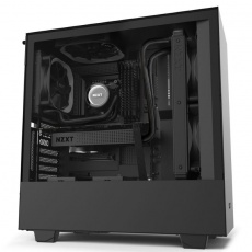 NZXT skříň H510i / ATX / průhledná bočnice / USB 3.0 / USB-C 3.1 / RGB LED / Smart case s intel. funkcemi / černá NZXT skříň H510i / ATX / průhledná bočnice / USB 3.0 / USB-C 3.1 / RGB LED / Smart case s intel. funkcemi / černá