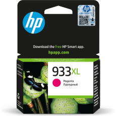 HP 933XL Magenta Ink Cart, 9 ml, CN055AE (825 pages) HP 933XL Magenta Ink Cart, 9 ml, CN055AE (825 pages)