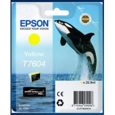 EPSON ink bar ULTRACHROME HD "Kosatka" - Yellow - T7604 (25,9 ml) EPSON ink bar ULTRACHROME HD "Kosatka" - Yellow - T7604 (25,9 ml)