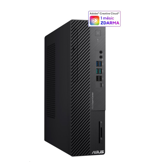 ASUS PC Desktop ExpertCenter D7 SFF (D700SEES-313100053X), i3-13100, 9L, 16GB, 512GB SSD, UHD 730, W11 Pro, Black ASUS PC Desktop ExpertCenter D7 SFF (D700SEES-313100053X), i3-13100, 9L, 16GB, 512GB SSD, UHD 730, W11 Pro, Black
