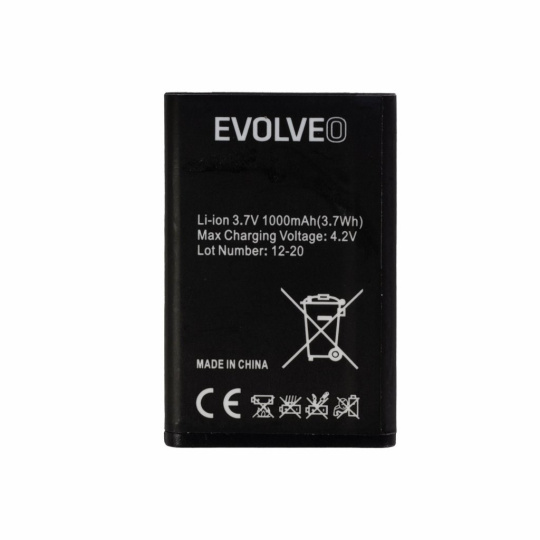 EVOLVEO originální baterie 1000 mAh pro EasyPhone FM EVOLVEO originální baterie 1000 mAh pro EasyPhone FM
