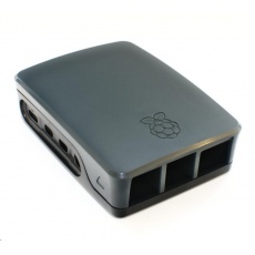 Raspberry Pi oficiální krabička pro Raspberry Pi 4B, černá/šedá