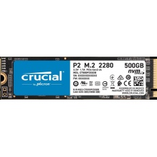Crucial SSD P2 500GB, M.2 (2280), NVMe, TLC Crucial SSD P2 500GB, M.2 (2280), NVMe, TLC