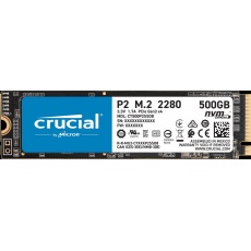 Crucial SSD P2 500GB, M.2 (2280), NVMe, TLC