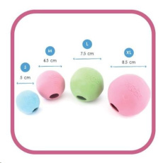 Micek BecoBall L (7,5 cm) ruzovy Micek BecoBall L (7,5 cm) ruzovy