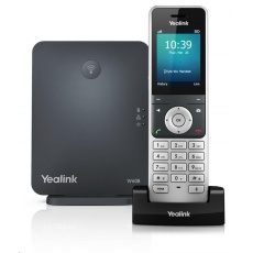 Yealink W60P IP DECT báze+ručka, 2,4" 240x320 barevný LCD, PoE, až 8 ruček Yealink W60P IP DECT báze+ručka, 2,4" 240x320 barevný LCD, PoE, až 8 ruček