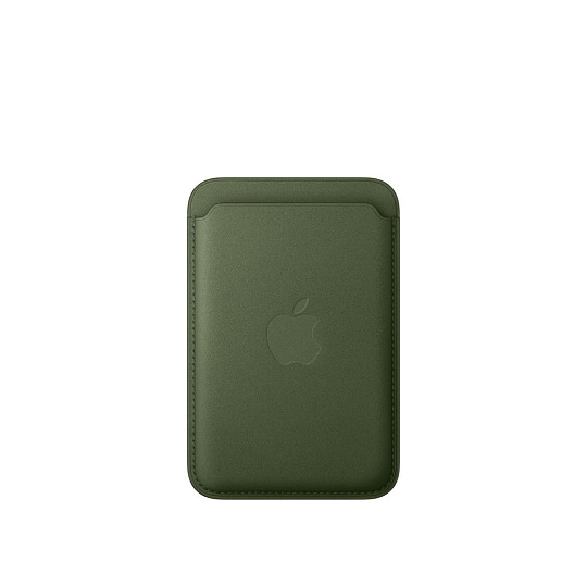 Apple iPhone FineWoven Wallet with MagSafe – Moss Apple iPhone FineWoven Wallet with MagSafe – Moss