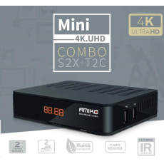 AMIKO MINI COMBO 4K UHD S2X + T2C AMIKO MINI COMBO 4K UHD S2X + T2C