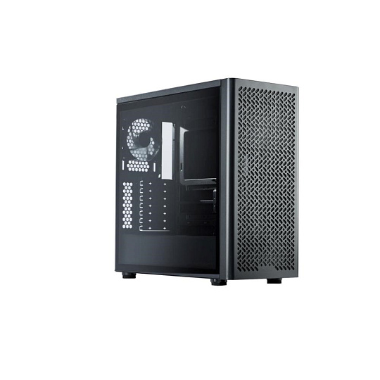 BAZAR - Cooler Master case Elite 502 Lite, Průhledná bočnice, ATX, 1x 120mm Fan, černá - Poškozený obal (Komplet)