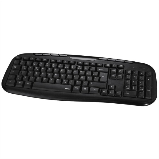 Hama klávesnice Cellino, černá Hama klávesnice Cellino, černá