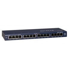Netgear GS116 ProSafe 16-port Unmanaged Gigabit Desktop Switch Netgear GS116 ProSafe 16-port Unmanaged Gigabit Desktop Switch