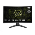 MSI LCD MAG 274CF X24, 27", 1920x1080, Rapid VA, 0,5 ms, VESA 100x100, Black