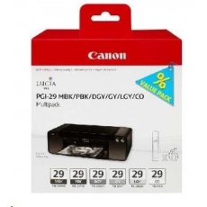Canon CARTRIDGE PGI-29 MBK/PBK/DGY/GY/LGY/CO MULTI-PACK pro PIXMA Pro 1 Canon CARTRIDGE PGI-29 MBK/PBK/DGY/GY/LGY/CO MULTI-PACK pro PIXMA Pro 1