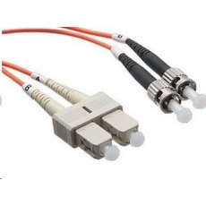 Duplexní patch kabel MM 62,5/125 OM1, SC-ST, LS0H, 1m Duplexní patch kabel MM 62,5/125 OM1, SC-ST, LS0H, 1m