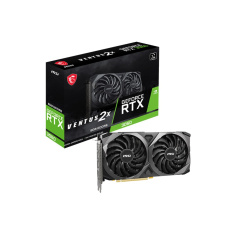 MSI VGA NVIDIA GeForce RTX 3060 VENTUS 2X 8G, RTX 3060, 8GB GDDR6, 3xDP, 1xHDMI MSI VGA NVIDIA GeForce RTX 3060 VENTUS 2X 8G, RTX 3060, 8GB GDDR6, 3xDP, 1xHDMI