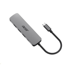 Acer 5IN1 Type- C dongle,HDMI,USB3.0,USB-C,100W PD,Dark Silver Acer 5IN1 Type- C dongle,HDMI,USB3.0,USB-C,100W PD,Dark Silver