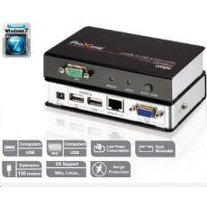 ATEN Extender PC-konzole na 150m USB až 1920x1200 bodů / surge