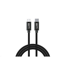 WG - Datový kabel Type-C (male) na Micro USB (male), 1 metr, černá WG - Datový kabel Type-C (male) na Micro USB (male), 1 metr, černá