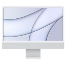 APPLE 24-inch iMac with Retina 4.5K display: M1 chip with 8-core CPU and 8-core GPU, 512GB - Silver APPLE 24-inch iMac with Retina 4.5K display: M1 chip with 8-core CPU and 8-core GPU, 512GB - Silver