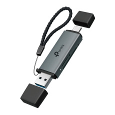TP-Link UA430D čtečka karet (1xUSB-C3.2Gen1,1xUSB-A3.2Gen1,1xmicroSD,1xSD) TP-Link UA430D čtečka karet (1xUSB-C3.2Gen1,1xUSB-A3.2Gen1,1xmicroSD,1xSD)