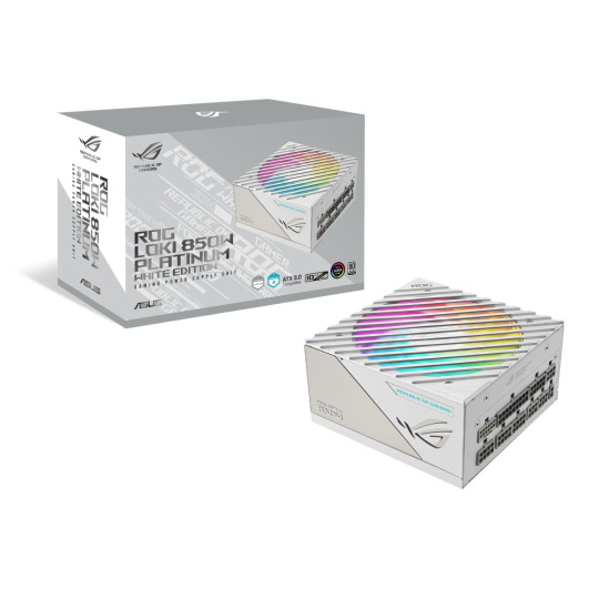BAZAR - ASUS zdroj ROG Loki SFX-L 850W White Edition, 80+ Platinum, ARGB (Bez příslušenství) BAZAR - ASUS zdroj ROG Loki SFX-L 850W White Edition, 80+ Platinum, ARGB (Bez příslušenství)