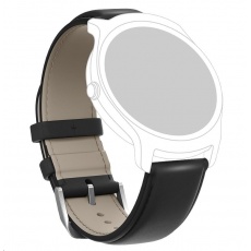 Ticwatch kožený řemínek (černá) Ticwatch kožený řemínek (černá)