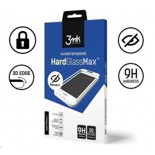 3mk tvrzené sklo HardGlass MAX Privacy pro Apple iPhone 11 Pro, černá