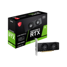 MSI VGA NVIDIA GeForce RTX 3050 LP 6G OC, 6G GDDR6, 1xDP, 2xHDMI