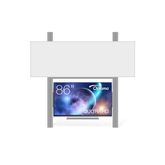 OPTOMA EKOTAB Pylon 320 s přední tabulí MAN K 350x120 pro LCD 86" Optoma 5862RK