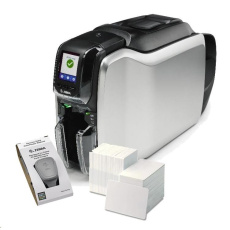 Zebra ZC300, 12 dots/mm (300 dpi), USB, Ethernet, display, CardStudio Zebra ZC300, 12 dots/mm (300 dpi), USB, Ethernet, display, CardStudio