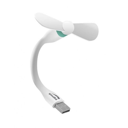 SPEED LINK ventilátor SL-600500-WETE, AERO, velikost mini, USB, bílá