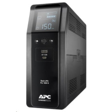 APC -rozbalen vystaven- Back UPS Pro BR 1600VA, Sinewave, 8 Outlets, AVR, LCD interface (960W) APC -rozbalen vystaven- Back UPS Pro BR 1600VA, Sinewave, 8 Outlets, AVR, LCD interface (960W)