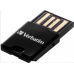 VERBATIM Tablet microSDHC C10/U1 with USB reader 16GB (R:45MB/s, W:10MB/s)