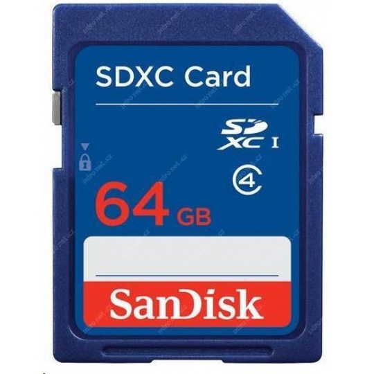 SanDisk SDXC karta 64GB (Class 4)