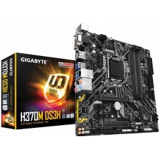GIGABYTE MB Sc LGA1151 H370M DS3H, Intel H370, 4xDDR4, VGA, mATX GIGABYTE MB Sc LGA1151 H370M DS3H, Intel H370, 4xDDR4, VGA, mATX