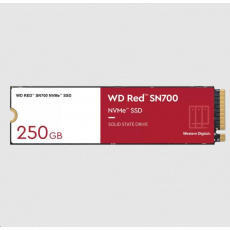 WD RED SSD NVMe 250GB PCIe SN700, Geb3 8GB/s, (R:3100/W:1600 MB/s) TBW 500