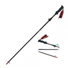 Naturehike carbonová skládací treková hůlka ST07 98-115cm 175g - růžová Naturehike carbonová skládací treková hůlka ST07 98-115cm 175g - růžová
