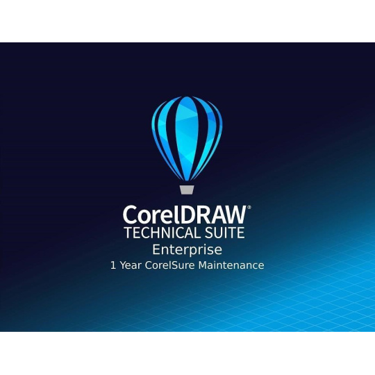 CorelDRAW Technical Suite 2024 3D CAD Enterprise License (incl. 1 Yr CorelSure Maintenance)(1-4)